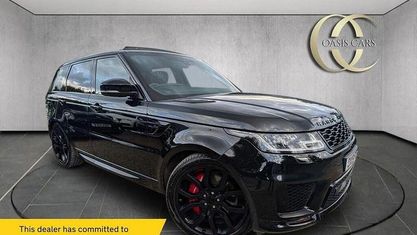 Używany Land Rover Range Rover Sport Autobiography Dynamic 525 KM (386 kW) 2019 Czarny SUV