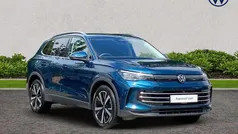 Blue Used 2024 VW Tiguan Elegance SUV | £32,690 (Fair price)