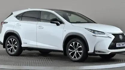 Used Lexus NX300h Sport Line 197 HP (144 kW) 2017 White SUV