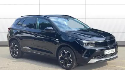 Used Vauxhall Grandland X Ultimate 131 HP (96 kW) 2024 Black SUV