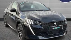 Black Used 2023 Peugeot e-208 GT Hatchback | £15,507 (Fair price)