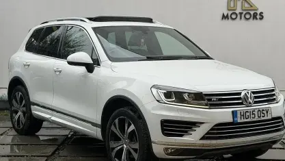 Used VW Touareg R-line 262 HP (192 kW) 2015 White SUV