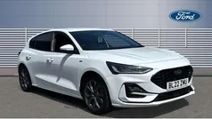White Used 2022 Ford Focus ST-Line Hatchback | £14,994 (Fair price)