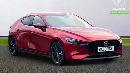 Red Used 2021 Mazda 3 Inclusive Hatchback | £16,199 (Good price)
