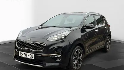 Black Used 2020 Kia Sportage GT-Line SUV | £17,795 (Fair price)