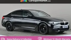 Black Used 2018 BMW 520 M Sport Sedan | £19,497 (Fair price)
