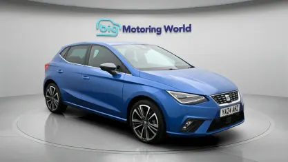 Used Seat Ibiza XCELLENCE Lux 116 HP (85 kW) 2024 Blue Hatchback