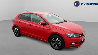 Used VW Polo Match 80 HP (58 kW) 2021 Red Hatchback