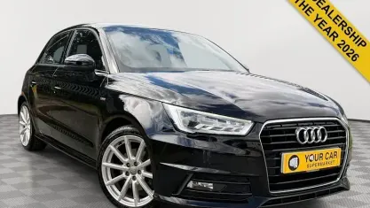 Used Audi A1 Sportback S-Line 125 HP (91 kW) 2016 Black Hatchback