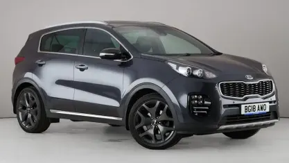 Used Kia Sportage GT-Line 177 HP (130 kW) 2018 Silver SUV