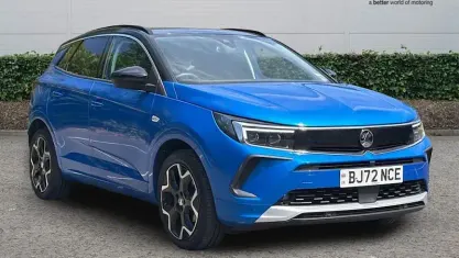Used Vauxhall Grandland X Elite 131 HP (96 kW) 2022 Blue SUV