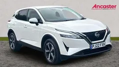 White Used 2022 Nissan Qashqai N-Connecta SUV | £19,395 (Fair price)