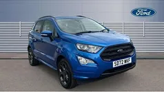 Blue Used 2022 Ford Ecosport ST-Line SUV | £11,744 (Fair price)