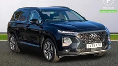 Black Used 2019 Hyundai Santa Fe Premium SE SUV | £19,499 (Fair price)