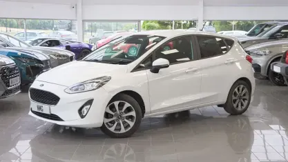 Used Ford Fiesta Trend 86 HP (63 kW) 2019 White Hatchback