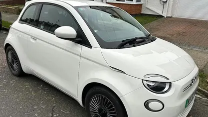 White Used 2022 Fiat 500e Icon Hatchback | £12,899 (Fair price)