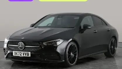 Used Mercedes CLA180 AMG Line Premium Plus 136 HP (100 kW) 2022 Black Sedan