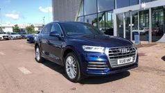 Blue Used 2018 Audi Q5 S-Line SUV | £25,850 (Fair price)