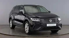 Black Used 2022 VW Tiguan Allspace Life SUV | £26,000 (Fair price)