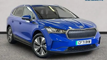 Used Skoda Enyaq iV ecoSuite 150 kW (204 HP) 2022 Blue SUV