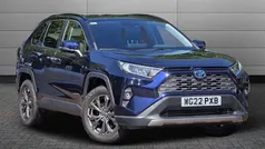 Blue Used 2022 Toyota RAV4 Hybrid Design SUV | £30,299 (Fair price)