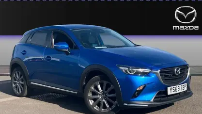 Używany Mazda CX-3 Inclusive 150 KM (110 kW) 2019 Niebieski SUV