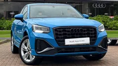 Turbo blue Used 2022 Audi Q2 S-Line SUV | £18,980 (Fair price)