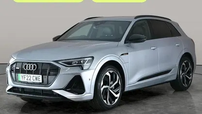 Used Audi e-tron Black Edition 230 kW (313 HP) 2022 Silver SUV