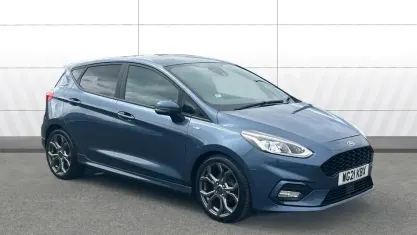 Używany Ford Fiesta ST-Line 125 KM (91 kW) 2021 Niebieski Hatchback