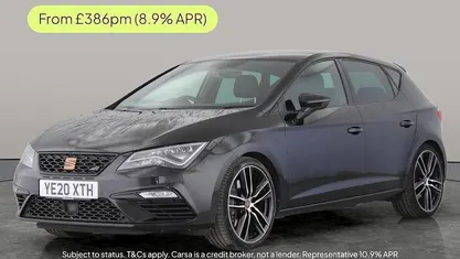 Black Used 2020 Cupra Leon Hatchback | £20,201 (Fair price)