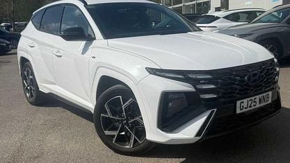 Used Hyundai Tucson N Line 215 HP (158 kW) 2025 White SUV