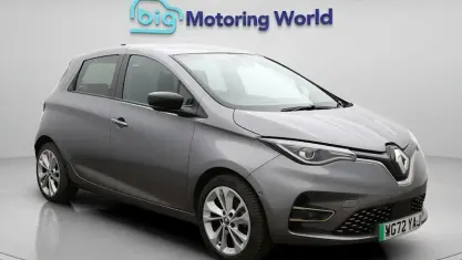 Usado Renault Zoe Iconic 100 kW (136 HP) 2023 Cinzento Citadino