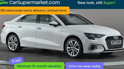 Used Audi A3 Sport 150 HP (110 kW) 2023 White Sedan
