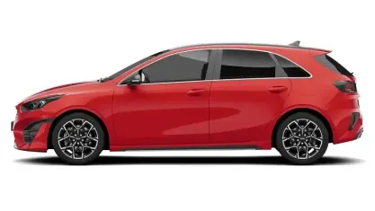 Used Kia Ceed 160 HP (117 kW) 2021 Red Hatchback