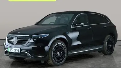 Begagnad Mercedes EQC400 AMG Line Premium Plus 300 kW (408 HK) 2023 Svart SUV