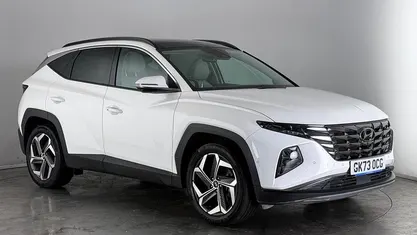 White Used 2023 Hyundai Tucson Ultimate SUV | £25,050 (Fair price)