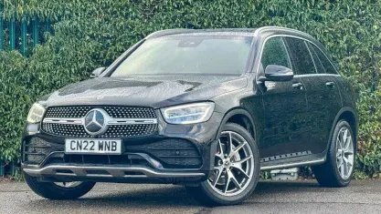 Used Mercedes GLC300 AMG Line Premium 245 HP (180 kW) 2022 Black SUV