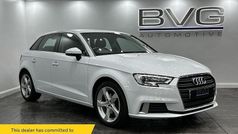 White Used 2019 Audi A3 Sportback Sport Hatchback | £10,994 (Super price)
