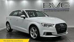 White Used 2019 Audi A3 Sportback Sport Hatchback | £10,994 (Super price)