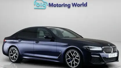 Used BMW 530 M Sport 286 HP (210 kW) 2021 Blue Sedan