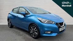 Blue Used 2019 Nissan Micra Acenta Hatchback | £7,257 (Fair price)