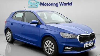 Used Skoda Fabia Comfort 110 HP (80 kW) 2023 Blue Hatchback