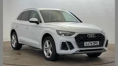 White Used 2024 Audi Q5 S-Line SUV | £34,980 (Good price)