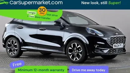 Second-hand Ford Puma ST-Line X 125 CP (91 kW) 2023 Negru SUV