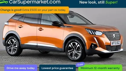 Used Peugeot 2008 GT 131 HP (96 kW) 2022 Orange SUV