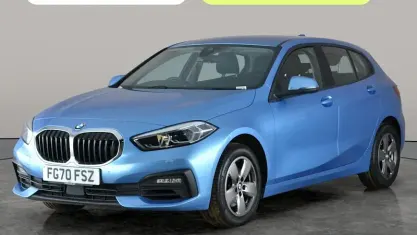 Used BMW 118 140 HP (102 kW) 2020 Blue Hatchback
