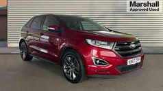 Red Used 2017 Ford Edge Sport SUV | £16,073 (Fair price)