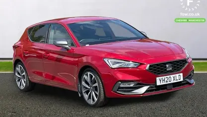 Used Seat Leon FR First Edition 150 HP (110 kW) 2020 Red Hatchback