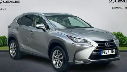 Used Lexus NX300h Luxury Line 197 HP (144 kW) 2017 Grey SUV