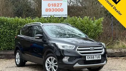 Used Ford Kuga Titanium 150 HP (110 kW) 2018 Black SUV